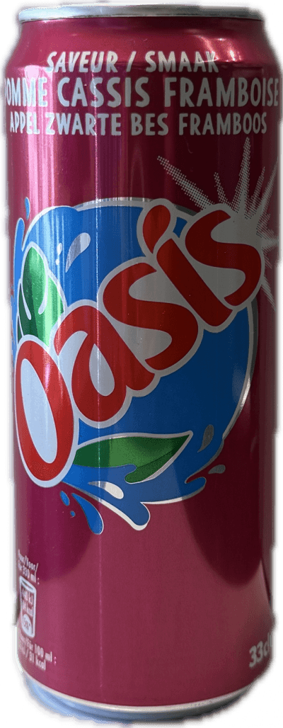 OASIS POMME CASSIS FRAMBOISE 33CL