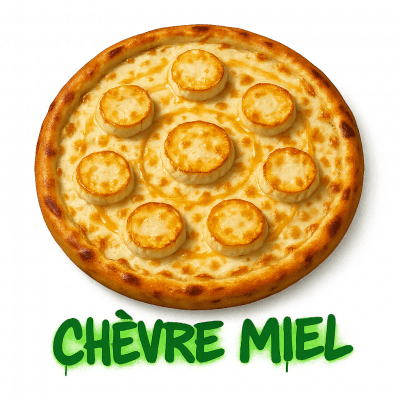 CHÉVRE MIEL🍯: base creme, fromage, chèvre, ((miel))