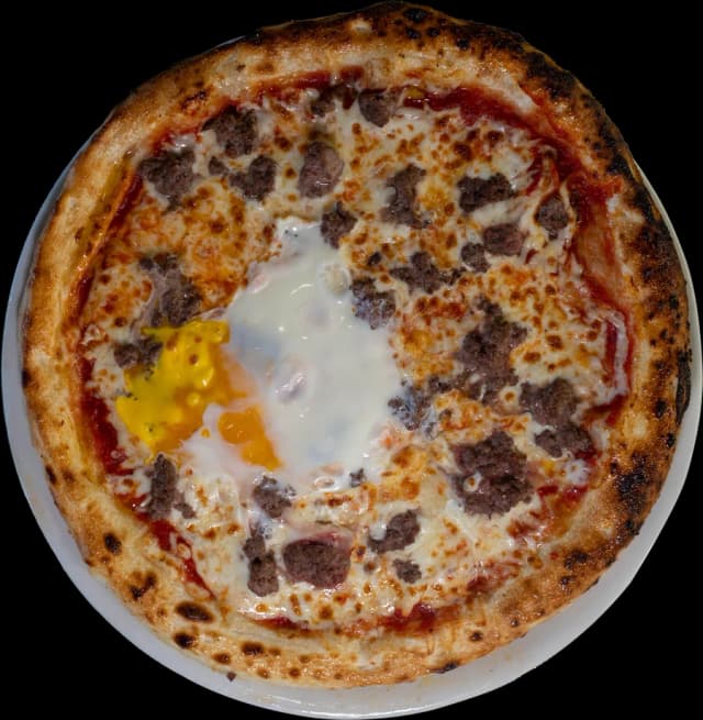 Pizza sur mesure composée avec Pimp My Pizza